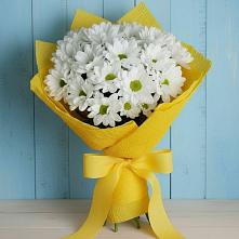 Букет цветов из:  Хризантемы в Саргатском