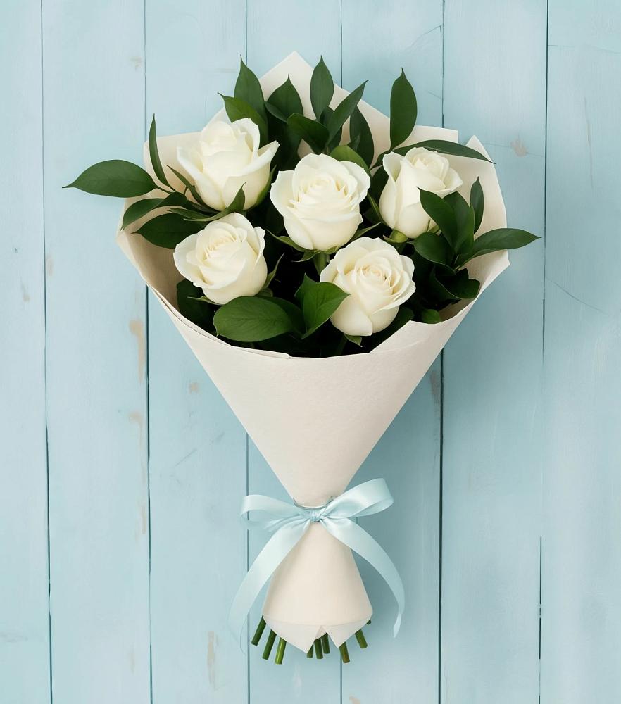 Букет цветов из: Розы в Саргатском