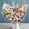 Букет цветов из: Альстромерии и Розы в Саргатском