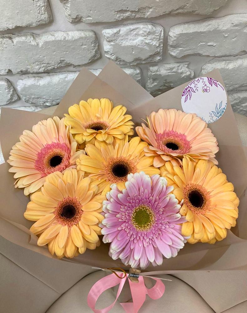 Букет цветов из: Герберы в Саргатском