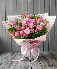 Букет Розовый кустик в Саргатском