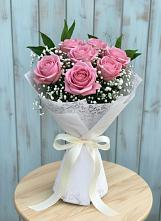 Букет цветов из:  Розы в Саргатском