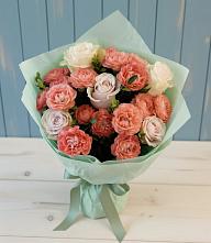 Букет цветов из:  Розы в Саргатском