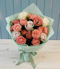 Букет цветов из:  Розы в Саргатском