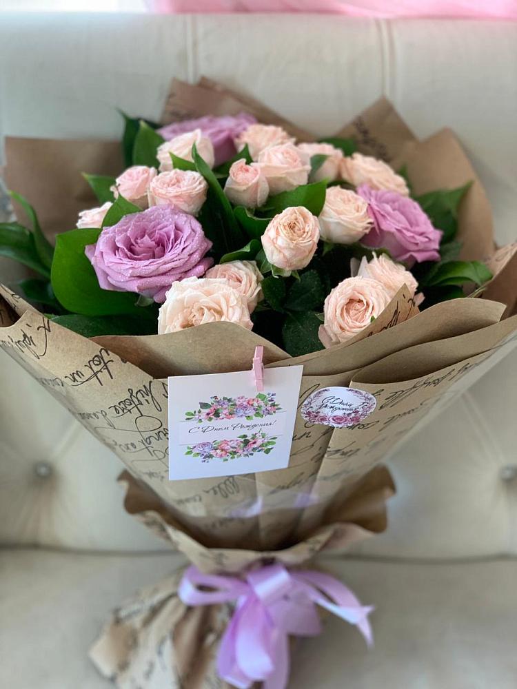 Букет цветов из: Розы в Саргатском