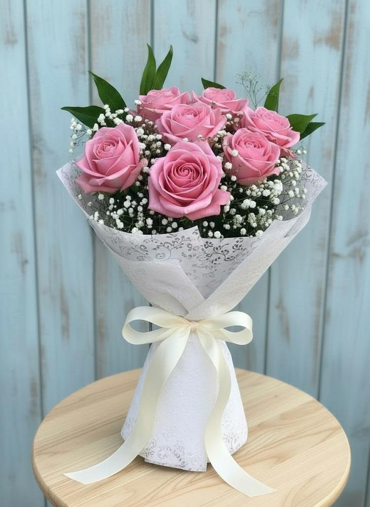 Букет цветов из: Розы в Саргатском