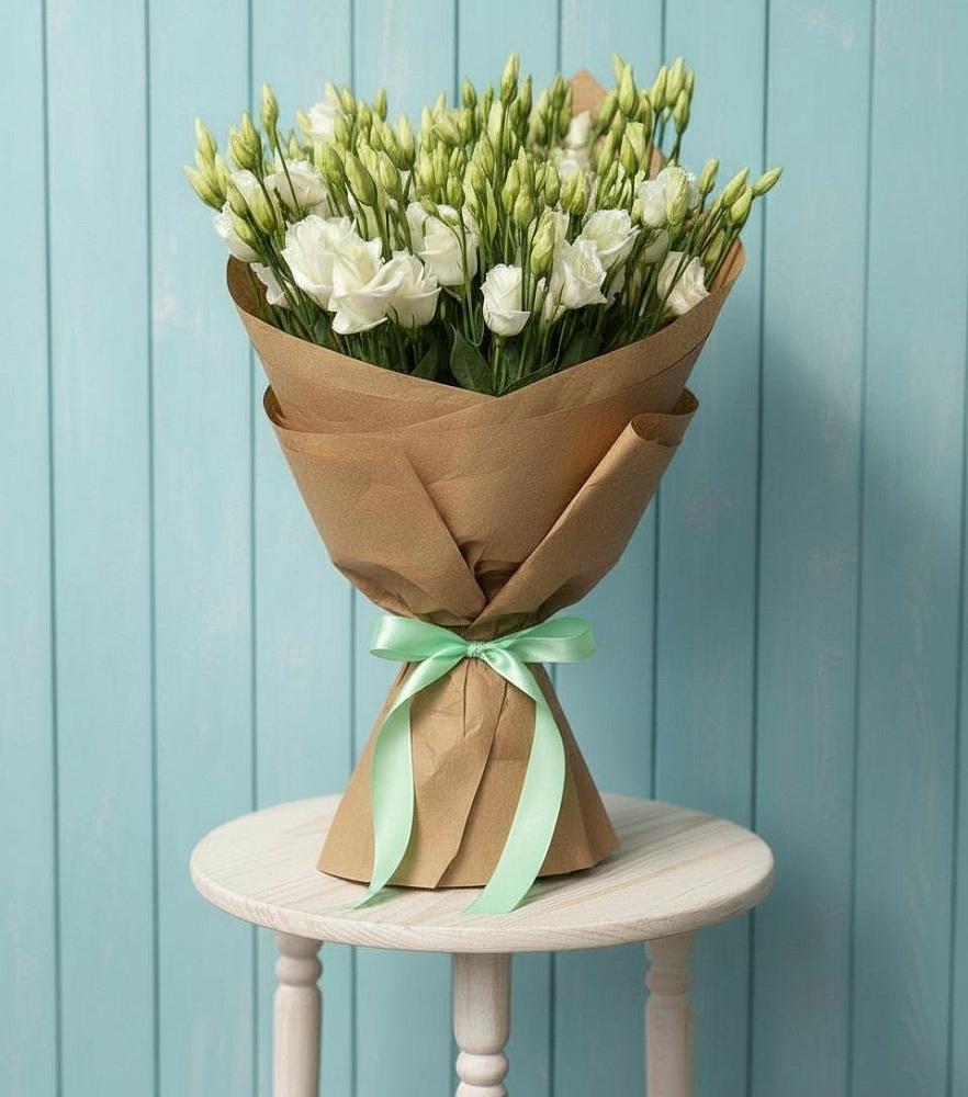 Букет цветов из: Лизиантусы в Саргатском