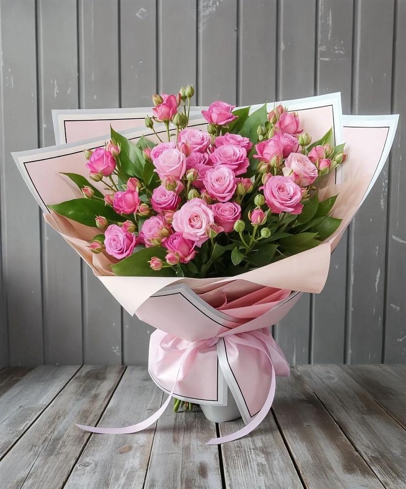 Букет Розовый кустик в Саргатском