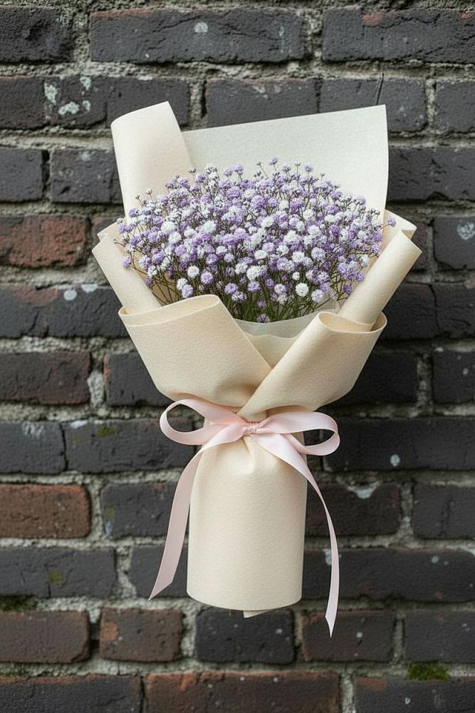 Букет цветов из: Гипсофила в Саргатском