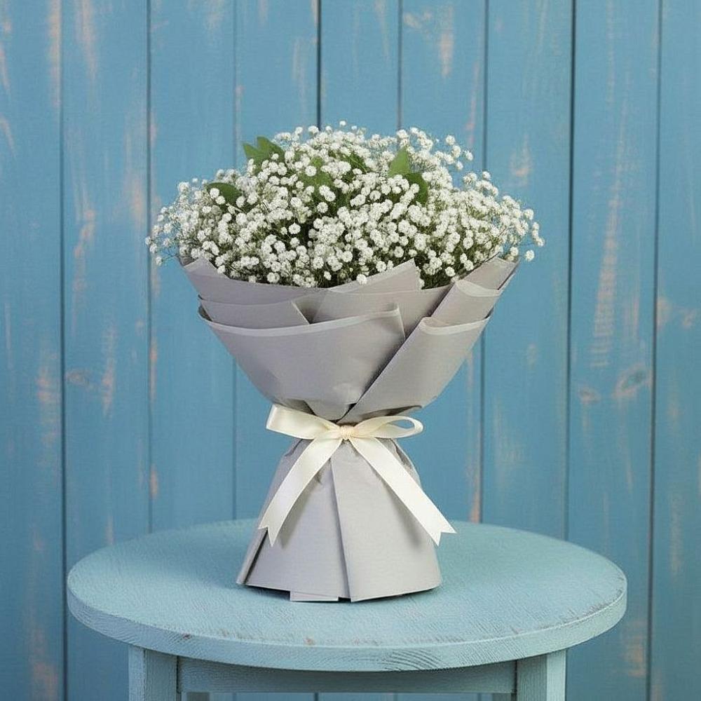 Букет цветов из: Гипсофила в Саргатском