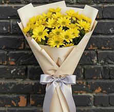Букет цветов из:  Хризантемы в Саргатском