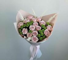 Букет цветов из:  Розы и Хризантемы в Саргатском