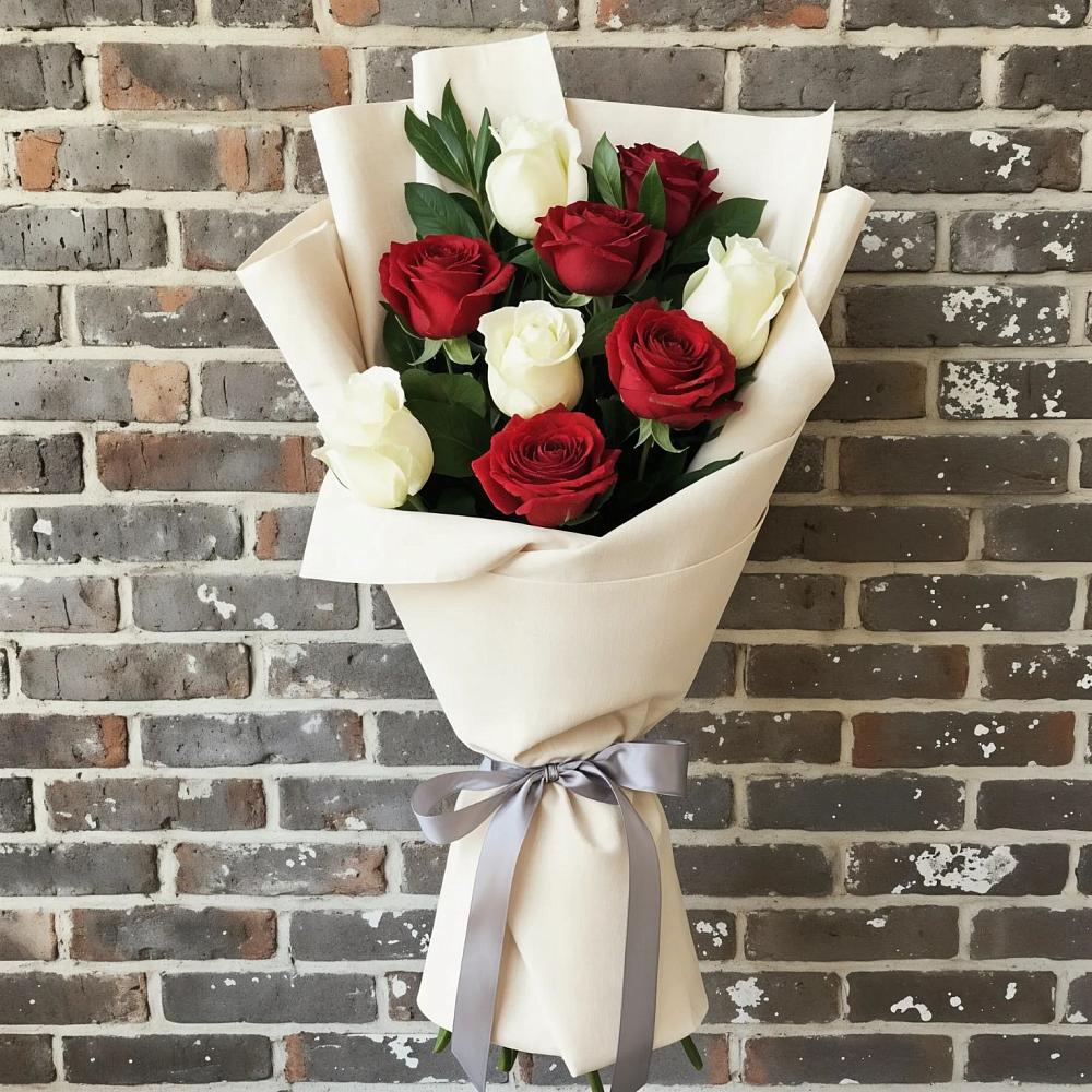 Букет цветов из: Розы в Саргатском