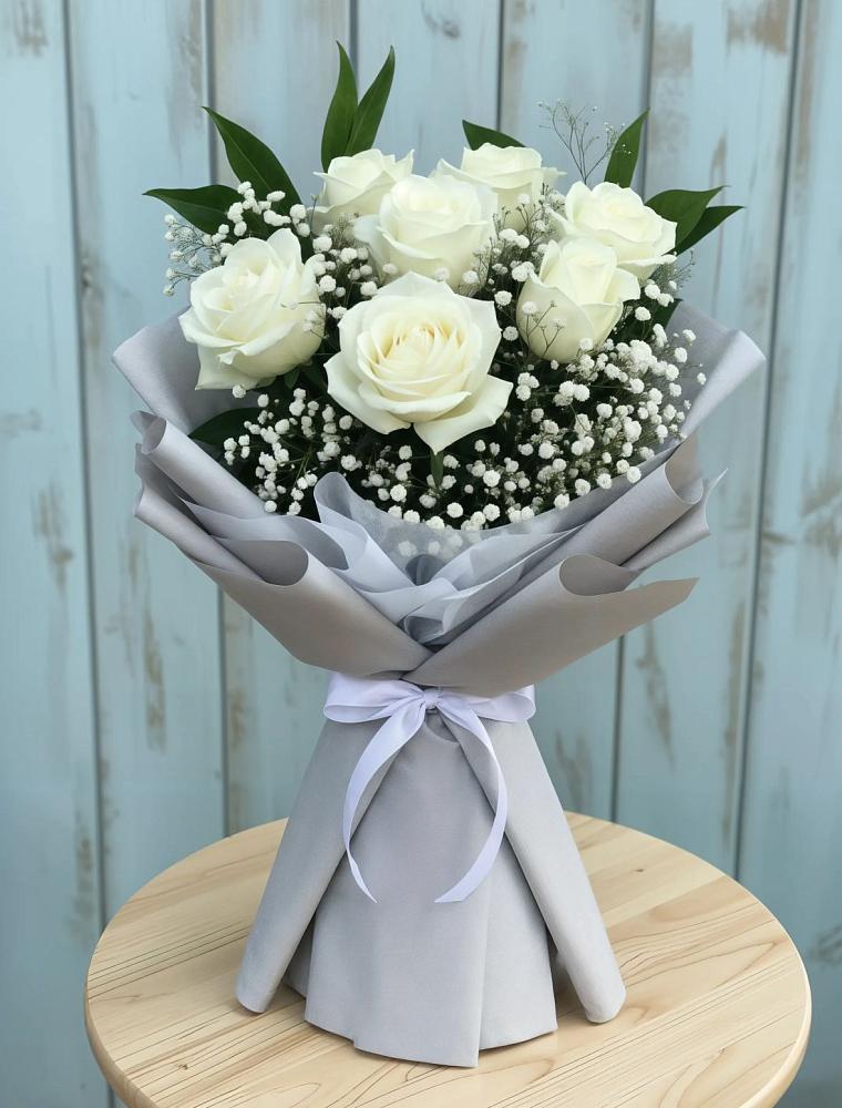 Букет цветов из: Розы в Саргатском