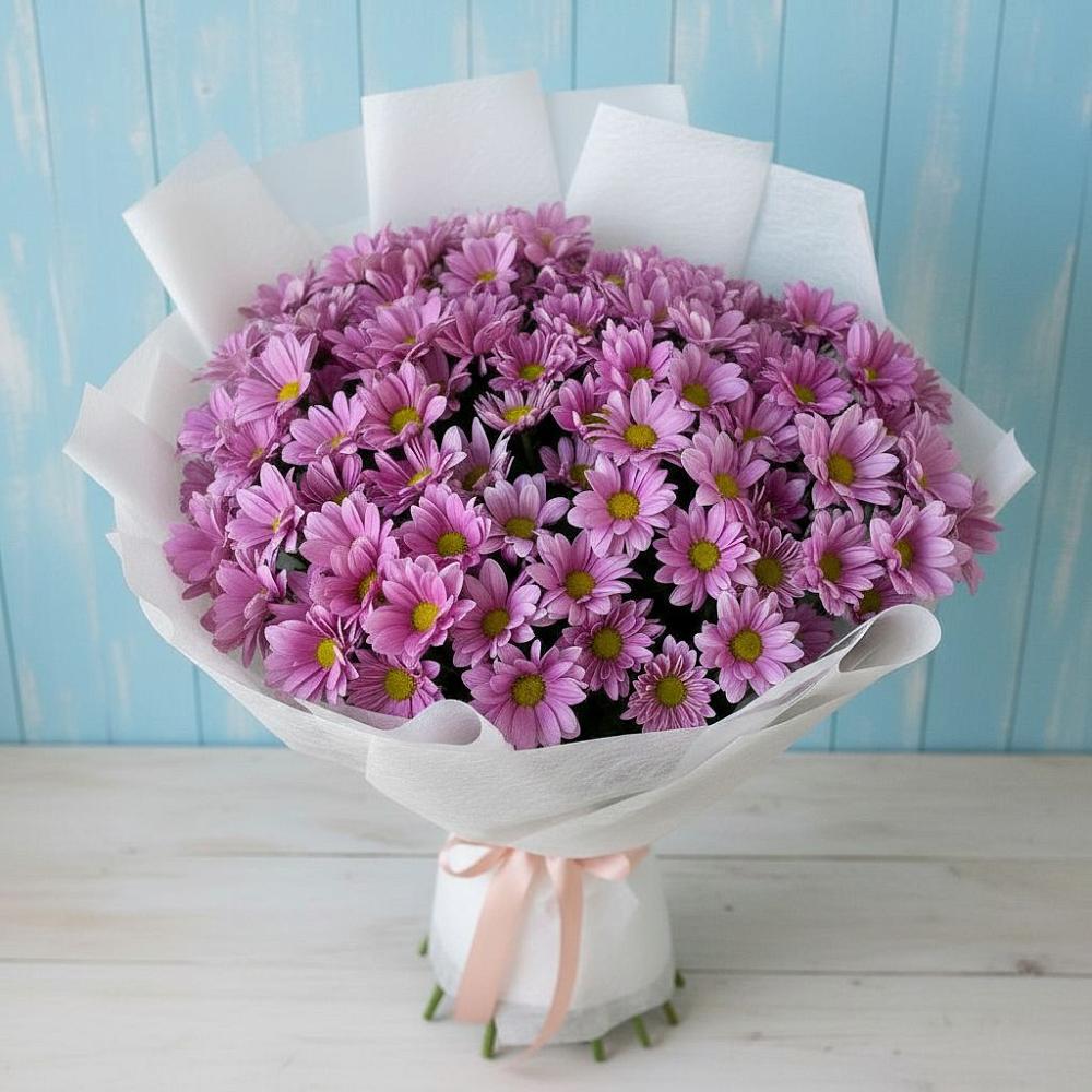 Букет цветов из: Хризантемы в Саргатском