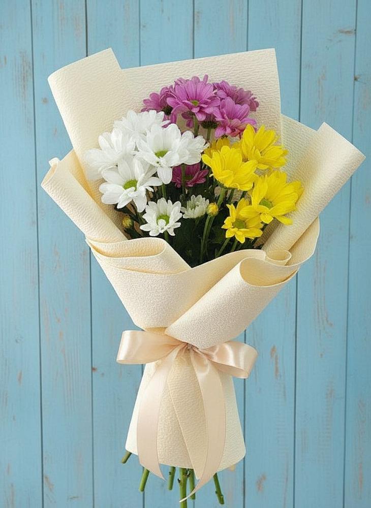 Букет цветов из: Хризантемы в Саргатском