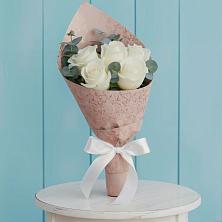 Букет цветов из:  Розы в Саргатском