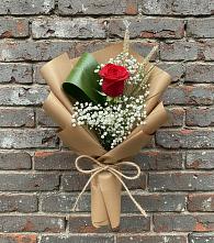 Букет цветов из:  Розы в Саргатском
