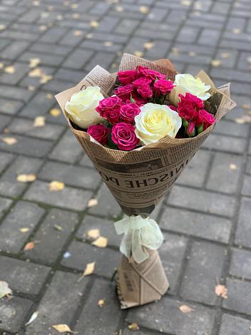 Букет цветов из: Розы в Саргатском