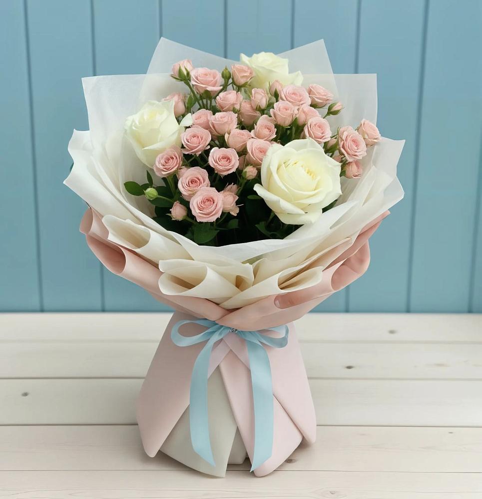 Букет цветов из: Розы в Саргатском