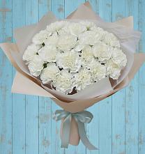 Букет цветов из:  Гвоздики в Саргатском