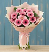 Букет цветов из:  Герберы в Саргатском