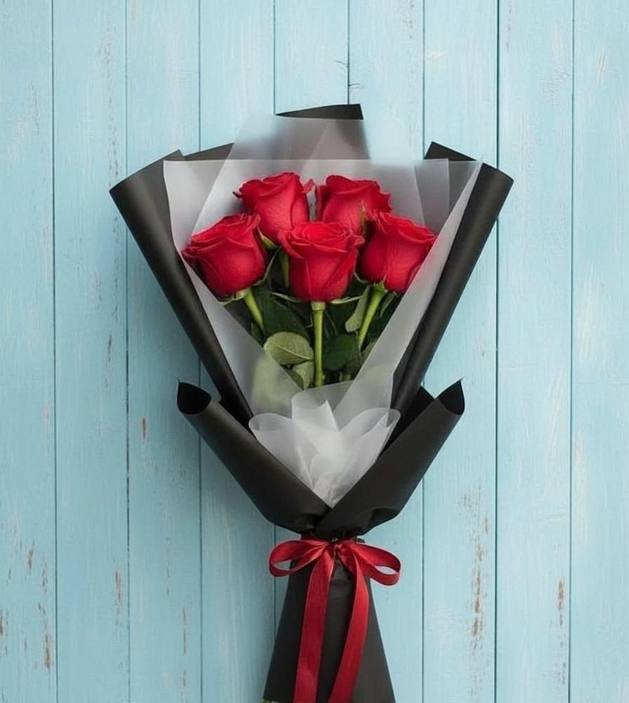 Букет цветов из: Розы в Саргатском