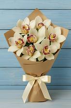 Букет цветов из:  Орхидеи и Розы в Саргатском